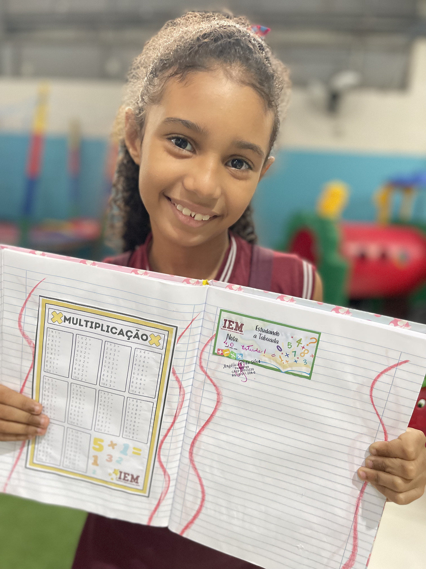 Espaço de aprendizagem no IEM
